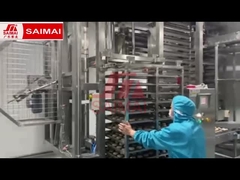 ট্রে ট্রলি, বেকারি রুটি উৎপাদন লাইন, হ্যামবার্গার, টোস্ট, কাপ কেক, ডেনিশ রুটি,