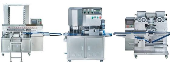 Indutrial 150g 90g Automatic Moon Cake Production Line 220V / 380V