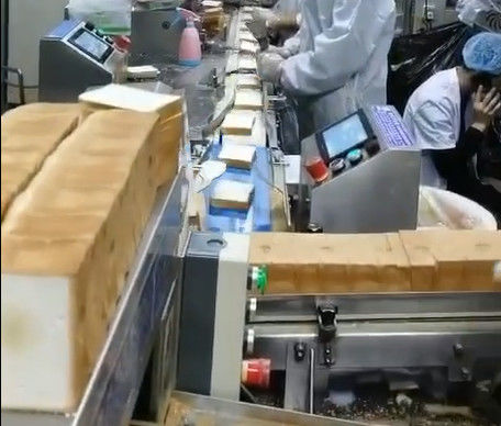 Suction Depanner Continuous Semi Automatic Toast Bakery Production Line