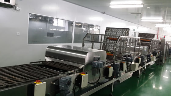 ISO9000 Aeration Mixing Machine Custard Cake Tart Cake  Production Equipment