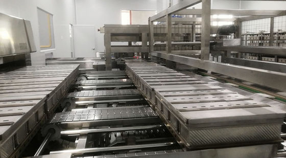 SUS304 Hygiene Spiral Cooling Automatic Bread Production Line