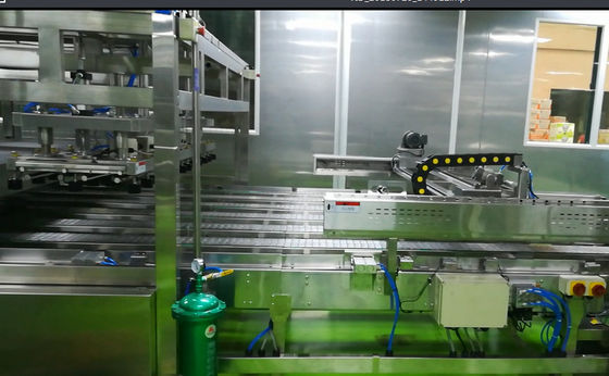 SUS304 Hygiene Spiral Cooling Automatic Bread Production Line