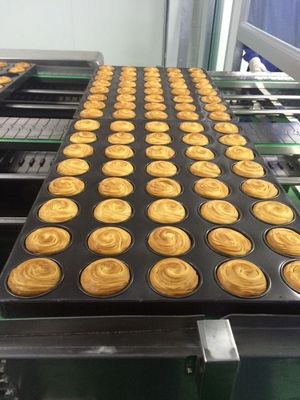 SS Semi Automatic Bread Production Line Assembly Trolley Loader Unloader
