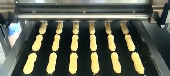 PLC Touch Screen 1.2M Width Single Color Cookie Depositor