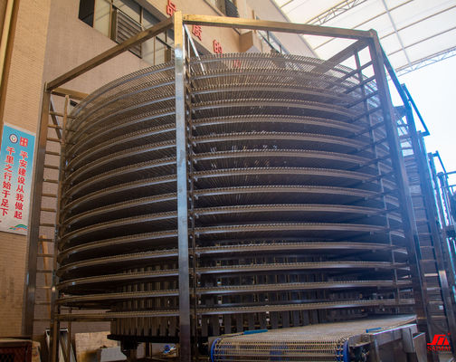 CE Central Drum Driven 220V Cake Baking Cooling Towers