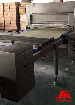 304 Stainless Steel Dough Thickness Adjustable Flat Bread Production Line