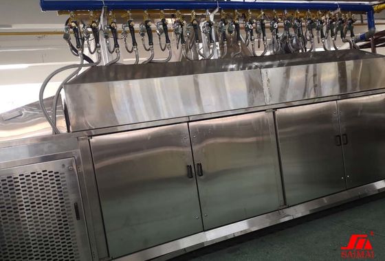 304 Stainless Steel Dough Thickness Adjustable Flat Bread Production Line