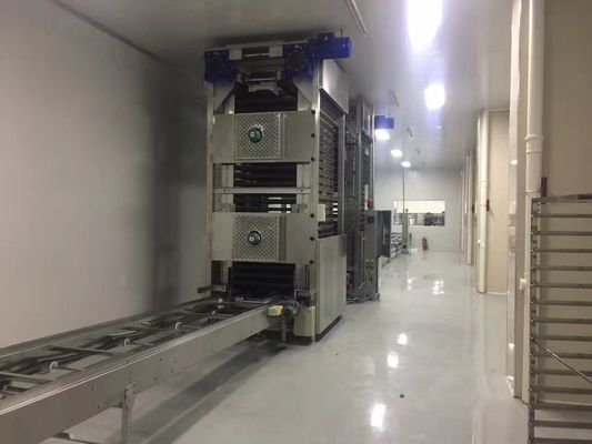 CE Vertical Multi Step Pan Elevator Baking Pan Handling Equipment