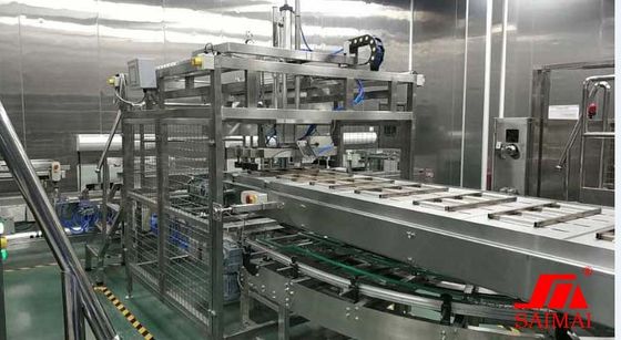380V 50HZ Automatic Lidder Delidder Lid Storage Baking Pan Handling Equipment