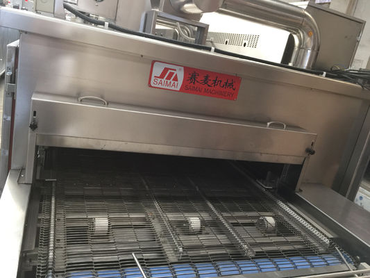 Hot Air Instant Noodles Convection Tunnel Oven For Heating Paper Cup